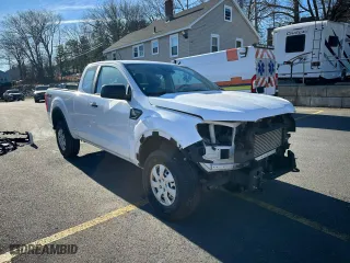 2022 Ford Ranger XL with VIN 1FTER1FH0NLD49017, listed as a Copart auction lot 82602594 with 73,198 mi miles and Salvage Title. Bid and sale history available at carsss.com. Image 4.