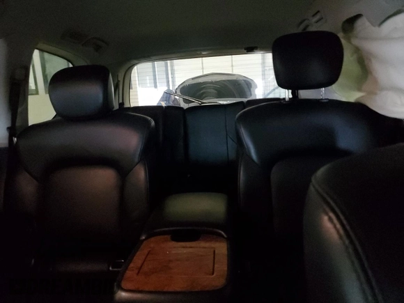 2021 Nissan Armada SL with VIN JN8AY2BA4M9372901, listed as a Copart auction lot 46041155 with 102,152 mi miles and Salvage Title. Bid and sale history available at carsss.com. Image 10.