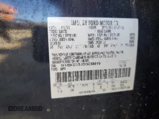 2013 Ford Explorer Sport z VIN 1FM5K8GT4DGC58819, wystawiony jako Copart lot #57142365 z przebiegiem 96 832 mil mil oraz Nie do naprawy. Historia ofert i sprzedaży dostępna na DreamBid. Obrazek 14.