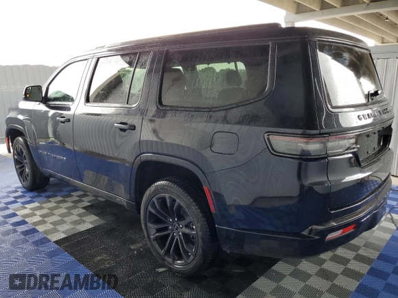 2024 Jeep Grand Wagoneer Series II Obsidian с VIN 1C4SJVFP8RS107239, выставлен на аукционе Copart как лот 75010214 с пробегом 429 миль миль и Чистый • Clean title. История ставок и продаж доступна на DreamBid. Изображение 2.