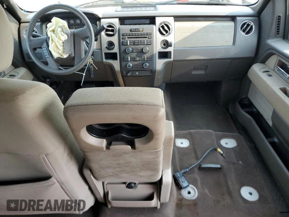 2009 Ford F-150 XL with VIN 1FTRW12859FA07325, listed as a Copart auction lot 59174215 with 242,328 mi miles and Salvage title. Bid and sale history available at DreamBid. Image 8.