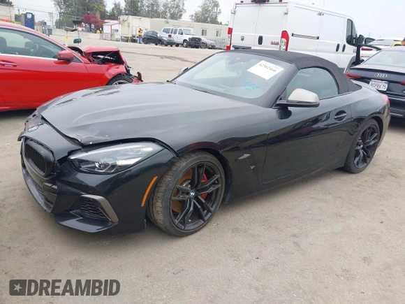 2022 BMW Z4 sDriveM40i with VIN WBAHF9C08NWX88691, listed as a IAAI auction lot 42562466 with 11,108 mi miles and . Bid and sale history available at DreamBid. Image 17.