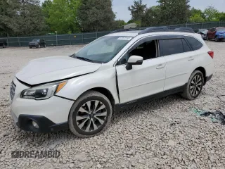 2015 Subaru Outback Limited z VIN 4S4BSBNC1F3254868, wystawiony jako Copart lot #57057255 z przebiegiem 143 067 mil mil oraz Szkoda całkowita • Salvage title. Historia ofert i sprzedaży dostępna na DreamBid. Obrazek 1.