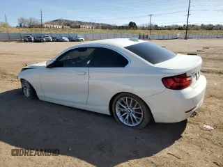 2015 BMW 2 Series 228i xDrive with VIN WBA1F7C59FV367412, listed as a Copart auction lot 52168315 with 44,348 mi miles and Salvage title. Bid and sale history available at DreamBid. Image 2.