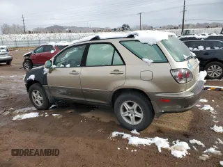 2003 Lexus RX 300 with VIN JTJHF10U630307037, listed as a Copart auction lot 81918104 with 0 mi miles and Salvage Title. Bid and sale history available at carsss.com. Image 2.