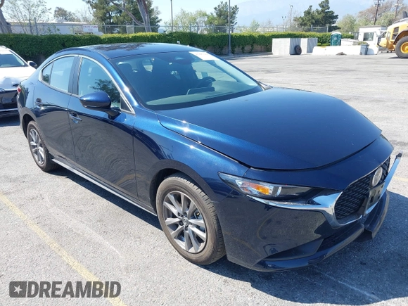 2024 Mazda 3 S with VIN 3MZBPAAMXRM421243, listed as a IAAI auction lot 41997588 with 10,099 mi miles and . Bid and sale history available at DreamBid. Image 1.