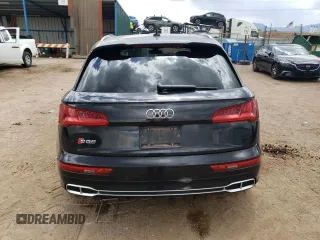 2018 Audi SQ5 Prestige with VIN WA1C4AFY3J2154299, listed as a Copart auction lot 58301164 with 74,770 mi miles and Salvage Title. Bid and sale history available at DreamBid. Image 6.