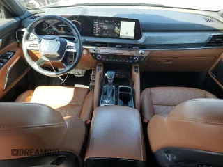 2024 Kia Telluride SX Prestige X-Pro with VIN 5XYP5DGC3RG489850, listed as a Copart auction lot 51286015 with 15,001 mi miles and Salvage title. Bid and sale history available at DreamBid. Image 8.