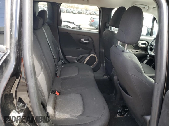 2017 Jeep Renegade Altitude with VIN ZACCJBBB2HPE73571, listed as a Copart auction lot 52118875 with 137,101 mi miles and Salvage title. Bid and sale history available at DreamBid. Image 11.