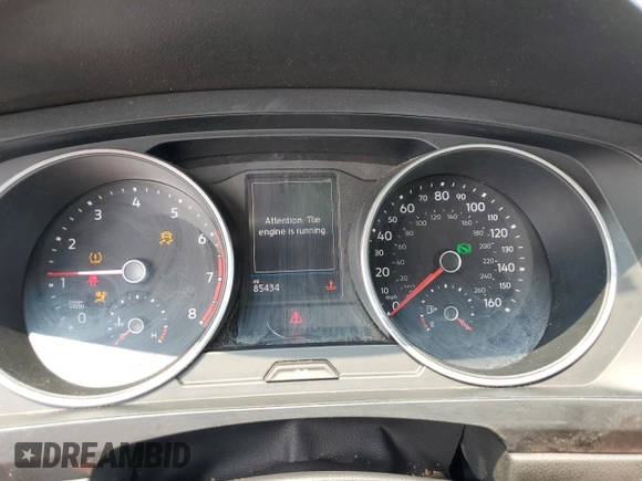 2018 Volkswagen Tiguan SEL with VIN 3VV3B7AXXJM125194, listed as a Copart auction lot 60120755 with 85,434 mi miles and Salvage title. Bid and sale history available at DreamBid. Image 9.