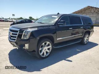 2015 Cadillac Escalade ESV Luxury z VIN 1GYS3SKJ6FR576157, wystawiony jako Copart lot #56508125 z przebiegiem 141 133 mil mil oraz Czysty tytuł • Clean title. Historia ofert i sprzedaży dostępna na DreamBid. Obrazek 1.
