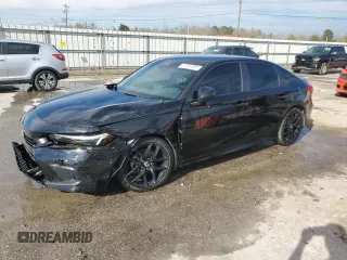 2022 Honda Civic Sedan Sport with VIN 2HGFE2F54NH539526, listed as a Copart auction lot 49782905 with 67,071 mi miles and Salvage Title. Bid and sale history available at carsss.com. Image 1.