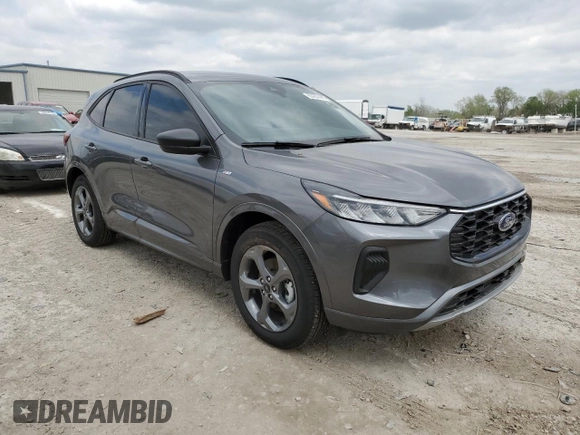 2024 Ford Escape ST-Line with VIN 1FMCU0MN3RUB33876, listed as a Copart auction lot 53759385 with 3,873 mi miles and Clean Title. Bid and sale history available at DreamBid. Image 4.