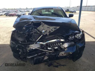 2021 BMW 3 Series 330e with VIN 3MW5P7J09M8B74912, listed as a Copart auction lot 50391615 with 0 mi miles and Salvage Title. Bid and sale history available at carsss.com. Image 5.