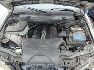 2001 BMW X5 3.0i with VIN WBAFA53561LM75340, listed as a Copart auction lot 51301545 with 0 mi miles and Salvage Title. Bid and sale history available at carsss.com. Image 12.