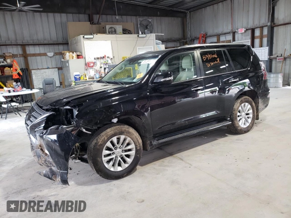 2021 Lexus GX 460 Premium with VIN JTJAM7BX3M5283883, listed as a Copart auction lot 57381215 with 31,520 mi miles and Salvage title. Bid and sale history available at DreamBid. Image 1.