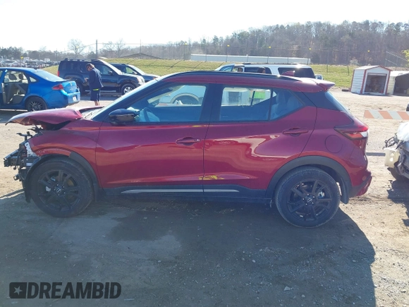 2024 Nissan Kicks SR with VIN 3N1CP5DV1RL560916, listed as a IAAI auction lot 41811494 with 2,133 mi miles and . Bid and sale history available at carsss.com. Image 14.