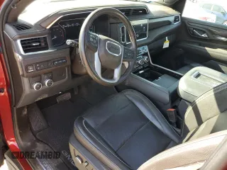 2021 GMC Yukon XL Denali with VIN 1GKS1JKL9MR486798, listed as a Copart auction lot 69707274 with 55,649 mi miles and Salvage Title. Bid and sale history available at carsss.com. Image 8.