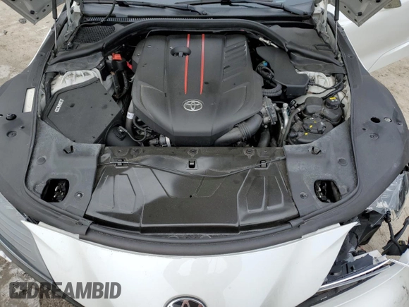 2020 Toyota Supra 3.0 with VIN WZ1DB4C05LW023856, listed as a Copart auction lot 84893744 with 32,046 mi miles and Salvage title. Bid and sale history available at DreamBid. Image 11.