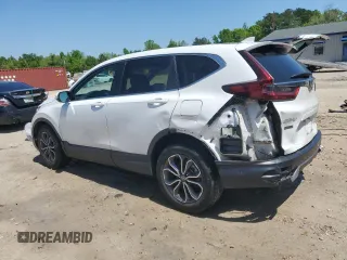 2021 Honda CR-V EX-L with VIN 5J6RW1H87ML007953, listed as a Copart auction lot 51735475 with 43,150 mi miles and Salvage Title. Bid and sale history available at carsss.com. Image 2.