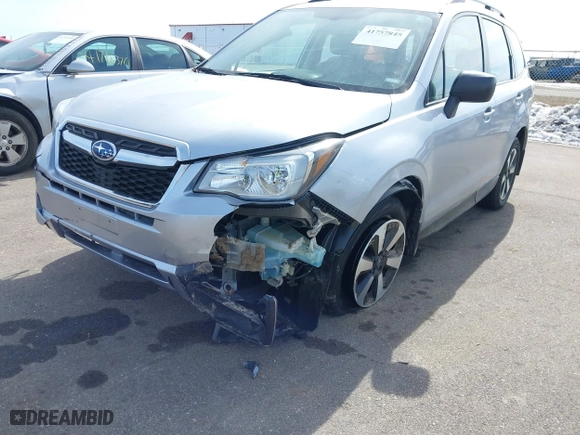 2018 Subaru Forester with VIN JF2SJABC7JH600618, listed as a IAAI auction lot 41757845 with 54,257 mi miles. Bid and sale history available at carsss.com. Image 6.