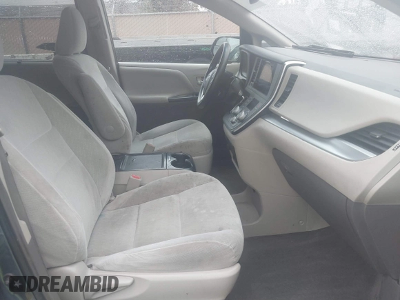 2015 Toyota Sienna LE AAS with VIN 5TDKK3DC8FS645154, listed as a IAAI auction lot 41513731 with 120,368 mi miles. Bid and sale history available at carsss.com. Image 5.