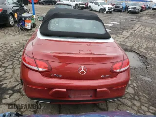 2018 Mercedes-Benz C 300 with VIN WDDWK4KB9JF686036, listed as a Copart auction lot 80449344 with Not provided miles and Clean title. Bid and sale history available at DreamBid. Image 6.