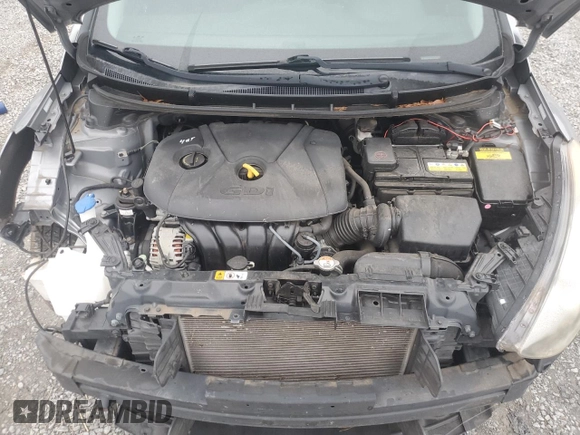 2016 Hyundai Elantra GT with VIN KMHD35LH5GU270850, listed as a Copart auction lot 72703084 with 58,047 mi miles and Salvage Title. Bid and sale history available at carsss.com. Image 11.