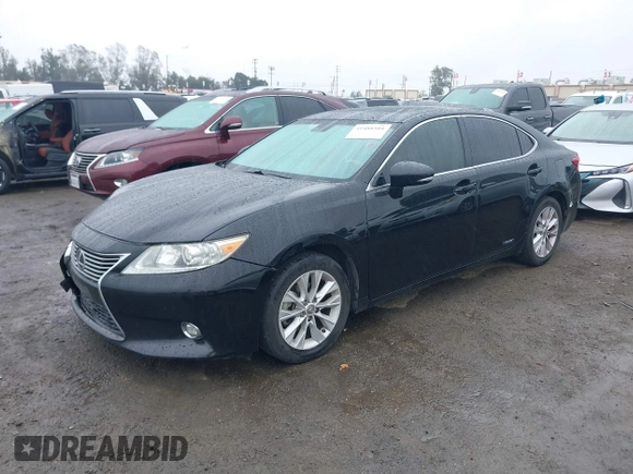 2015 Lexus ES 300h with VIN JTHBW1GG8F2098481, listed as a IAAI auction lot 41488504 with 212,171 mi miles and . Bid and sale history available at DreamBid. Image 2.