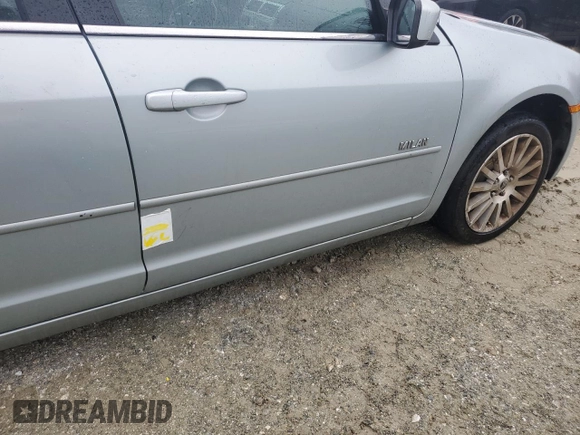 2007 Mercury Milan Premier with VIN 3MEHM08Z67R626333, listed as a Copart auction lot 74704054 with 0 mi miles and Salvage Title. Bid and sale history available at carsss.com. Image 12.