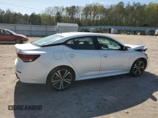 2023 Nissan Sentra SR with VIN 3N1AB8DV1PY325133, listed as a Copart auction lot 52385105 with 28,310 mi miles and Salvage Title. Bid and sale history available at DreamBid. Image 3.
