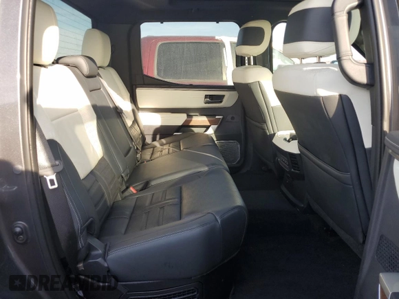 2022 Toyota Tundra Capstone Hybrid with VIN 5TFVC5DB7NX011453, listed as a Copart auction lot 74077814 with Not provided miles and Non repairable. Bid and sale history available at DreamBid. Image 10.