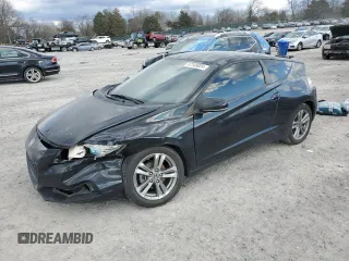 2013 Honda CR-Z with VIN JHMZF1D48DS003889, listed as a Copart auction lot 87349024 with 118,970 mi miles and Salvage Title. Bid and sale history available at carsss.com. Image 1.