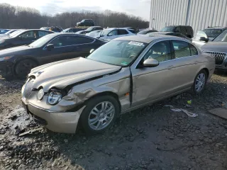 2005 Jaguar S-Type with VIN SAJWA01T55FN14254, listed as a Copart auction lot 86994974 with 126,484 mi miles and Salvage Title. Bid and sale history available at DreamBid. Image 1.