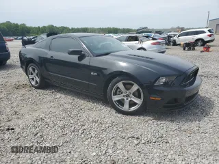 2014 Ford Mustang GT with VIN 1ZVBP8CF3E5308631, listed as a Copart auction lot 56112365 with 54,165 mi miles and Salvage title. Bid and sale history available at DreamBid. Image 4.