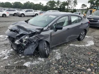 2024 Nissan Versa S with VIN 3N1CN8DV5RL828471, listed as a Copart auction lot 58370135 with 19,929 mi miles and Salvage title. Bid and sale history available at DreamBid. Image 1.