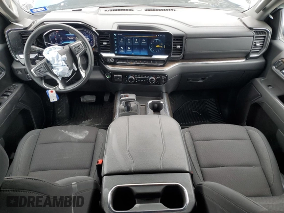 2024 Chevrolet Silverado 1500 RST with VIN 1GCPADED5RZ186884, listed as a Copart auction lot 47168455 with 15,515 mi miles and Salvage Title. Bid and sale history available at carsss.com. Image 8.