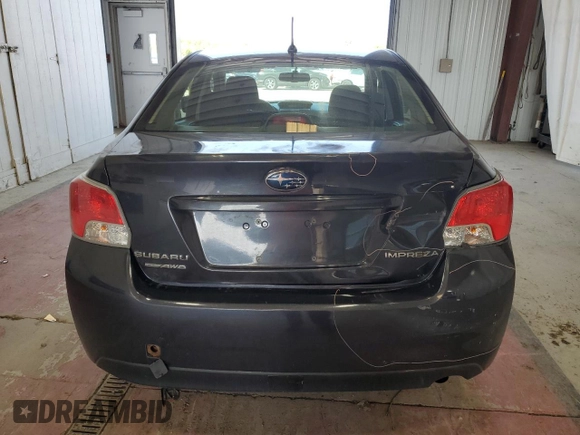 2012 Subaru Impreza 2.0i z VIN JF1GJAA62CH015227, wystawiony jako Copart lot #58994875 z przebiegiem 130 993 mil mil oraz Szkoda całkowita • Salvage title. Historia ofert i sprzedaży dostępna na DreamBid. Obrazek 6.