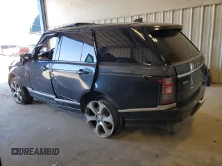 2017 Land Rover Range Rover с VIN SALGS2FE3HA324579, выставлен на аукционе Copart как лот 56676585 с пробегом Не указан миль и Списание • Salvage title. История ставок и продаж доступна на DreamBid. Изображение 2.