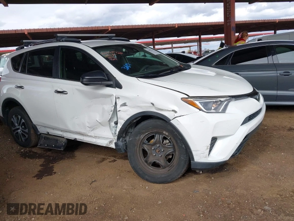 2017 Toyota RAV4 LE with VIN JTMZFREV5HJ707504, listed as a IAAI auction lot 41802321 with 63,834 mi miles and . Bid and sale history available at carsss.com. Image 1.
