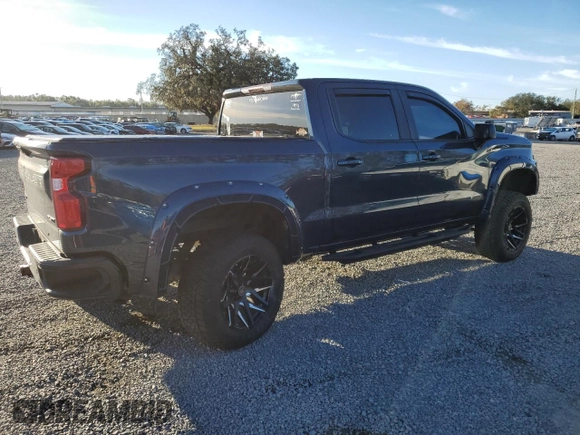 2021 Chevrolet Silverado 1500 RST with VIN 3GCPWDET9MG270708, listed as a Copart auction lot 87276814 with Not Provided miles and Salvage Title. Bid and sale history available at DreamBid. Image 3.