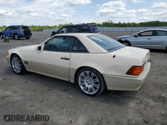 1990 Mercedes-Benz 300 with VIN WDBFA61E7LF005166, listed as a Copart auction lot 54270635 with 137,378 mi miles and Clean Title. Bid and sale history available at DreamBid. Image 2.