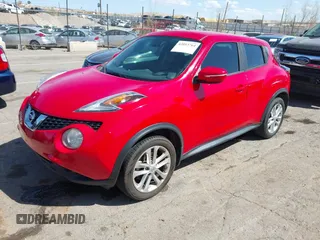 2016 Nissan Juke S with VIN JN8AF5MR2GT601724, listed as a IAAI auction lot 42053764 with 123,292 mi miles. Bid and sale history available at carsss.com. Image 2.