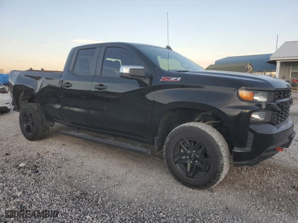 2020 Chevrolet Silverado 1500 Custom Trail Boss with VIN 1GCRYCEF8LZ254683, listed as a Copart auction lot 84030164 with 47,792 mi miles and Salvage Title. Bid and sale history available at carsss.com. Image 4.