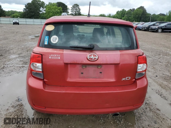 2010 Scion xD with VIN JTKKU4B46AJ056579, listed as a Copart auction lot 54674875 with 179,778 mi miles and Salvage Title. Bid and sale history available at DreamBid. Image 6.