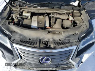 2016 Lexus RX 450h with VIN 2T2BGMCA2GC003901, listed as a Copart auction lot 43034195 with 141,716 mi miles and Salvage Title. Bid and sale history available at DreamBid. Image 12.
