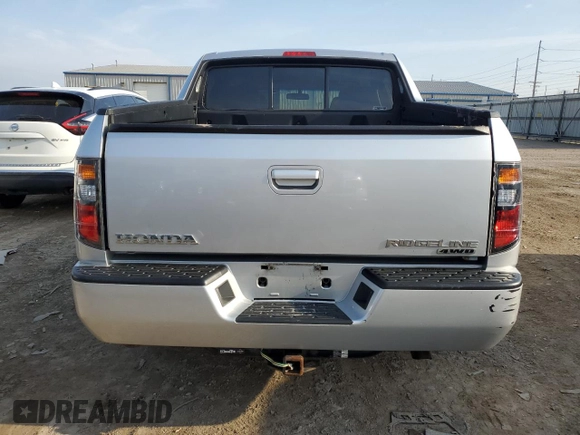 2008 Honda Ridgeline RTS with VIN 2HJYK16448H539513, listed as a Copart auction lot 52748605 with 95,568 mi miles and Clean Title. Bid and sale history available at carsss.com. Image 6.