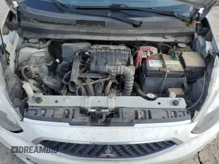 2017 Mitsubishi Mirage SE z VIN ML32A4HJ4HH005082, wystawiony jako Copart lot #56190445 z przebiegiem 114 177 mil mil oraz Szkoda całkowita • Salvage title. Historia ofert i sprzedaży dostępna na DreamBid. Obrazek 12.