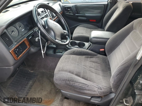 1996 Jeep Grand Cherokee Laredo with VIN 1J4GZ58S4TC281689, listed as a Copart auction lot 78466524 with 0 mi miles and Salvage Title. Bid and sale history available at carsss.com. Image 7.