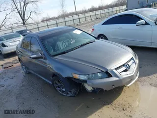 2008 Acura TL Type-S with VIN 19UUA765X8A035145, listed as a IAAI auction lot 41654629 with 184,650 mi miles. Bid and sale history available at carsss.com. Image 1.